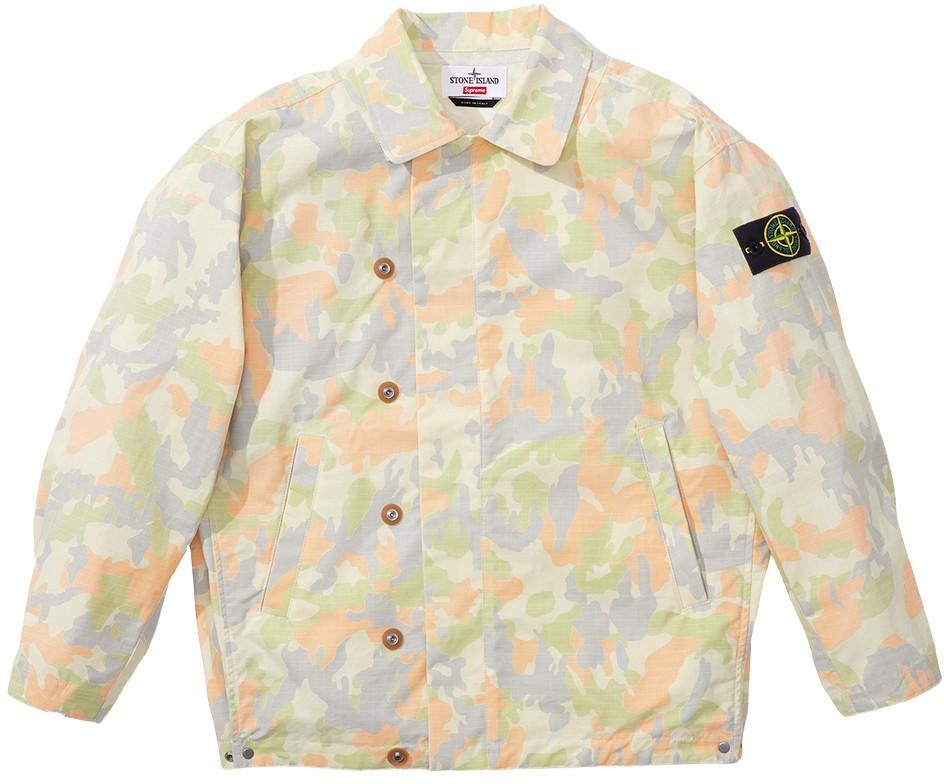 Supreme®/Stone Island® Reactive Ice Camo Ripstop Jacket view 5
